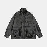 Men's Vintage American Motorcycle Leather Jacket