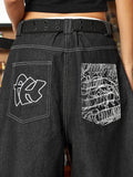 Y2K Oversized Cargo Jorts