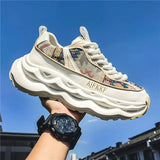 Breathable Chunky Designer Running Sneakers