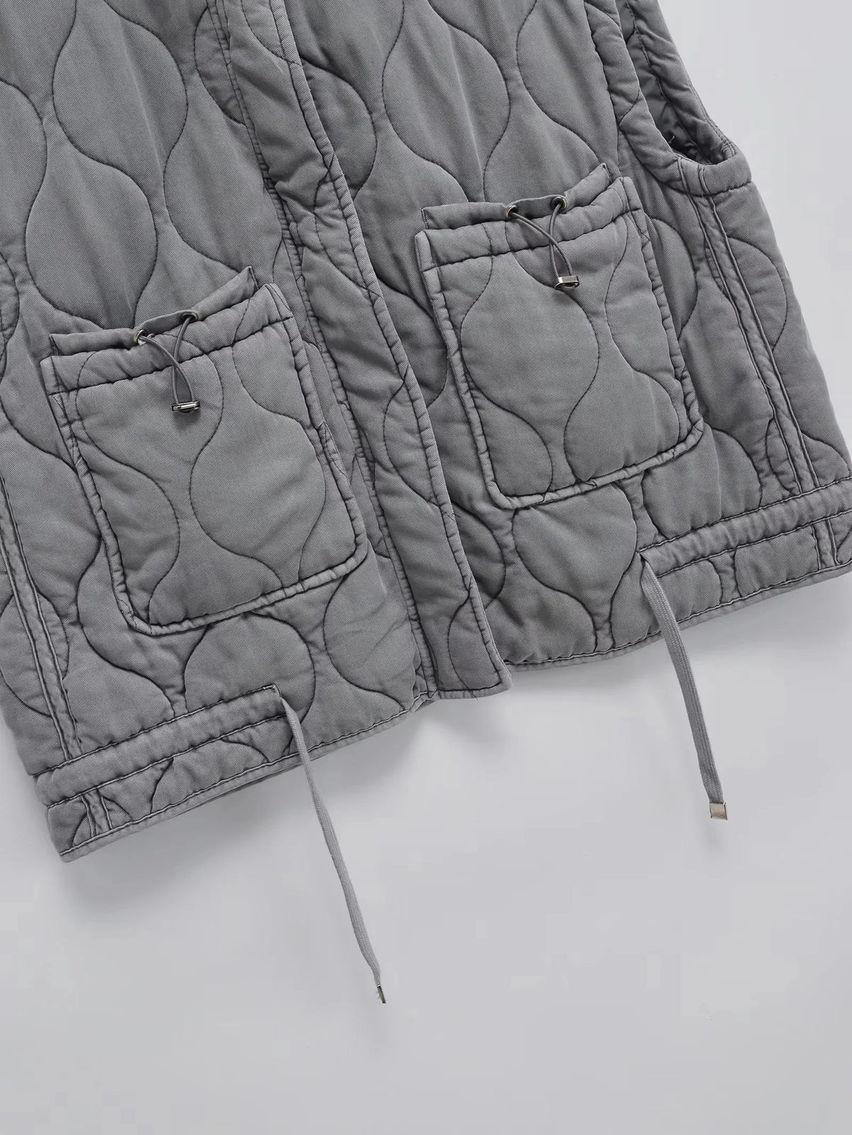 Women's Zip-up Vest Padded Jacket