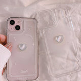 3D Heart iPhone Case