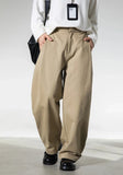 Old Money Style Pleated Wide Leg Suit Pants