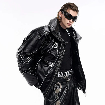Luxury Winter Glossy Comfy AF Padded Jacket