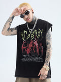 Gradient Retro Sleeveless T-shirt