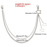 Punk Metal Waist Jeans Chain