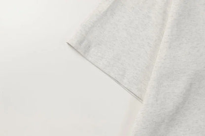 Faded Face Embroidery T-shirt