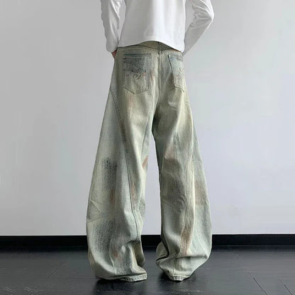 Adaptive Stretch Wide Leg Denim Jeans