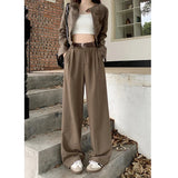 Versatile Loose Drapey High Waist Pants