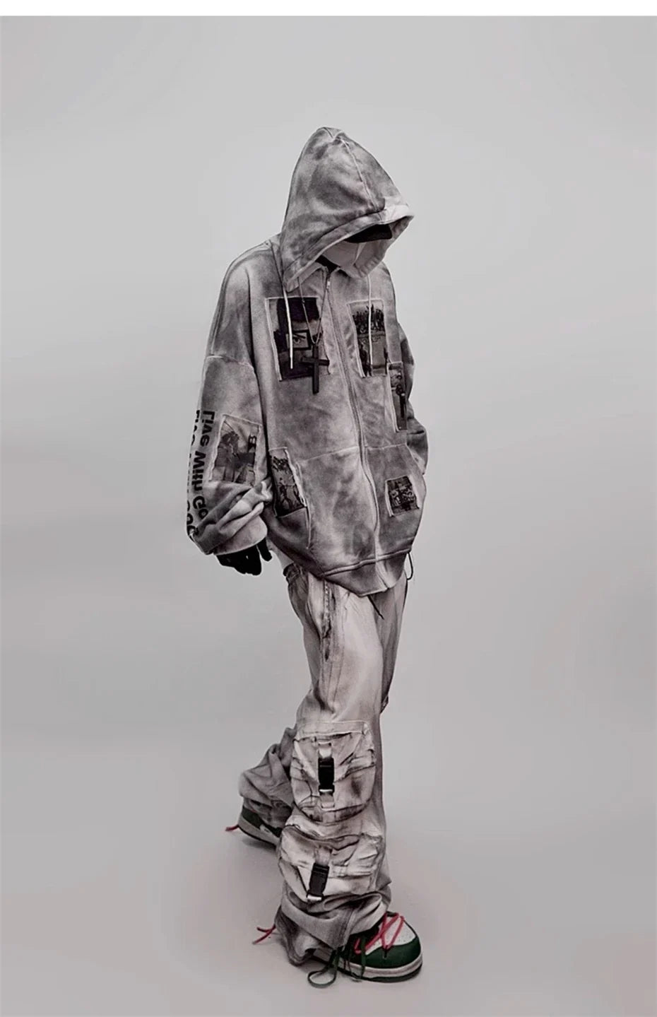 Stylish & Snug Tie Dye Oversized Hooded Sweatshirt