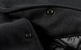 Y2K Patchwork Embroidered Leather Sleeve Varsity Jaket