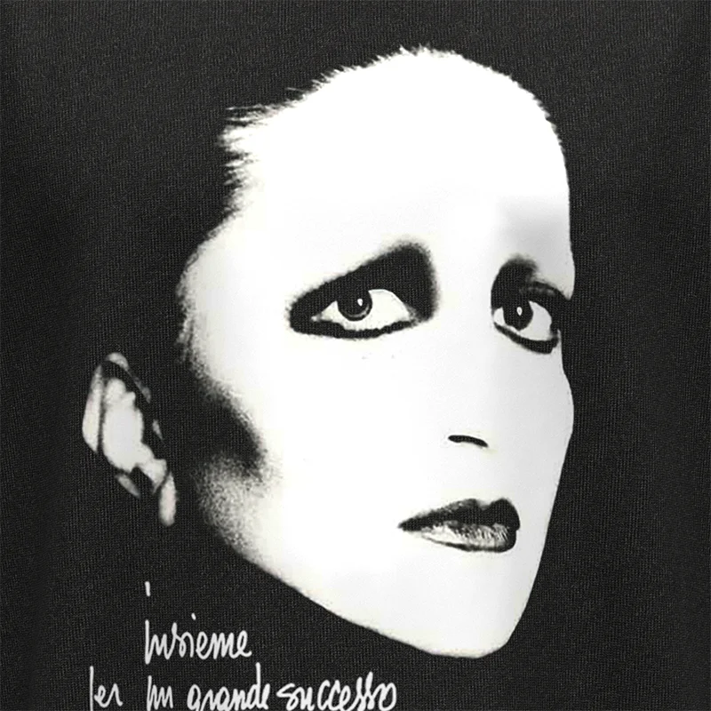 Graphic Face Printed T-Shirt
