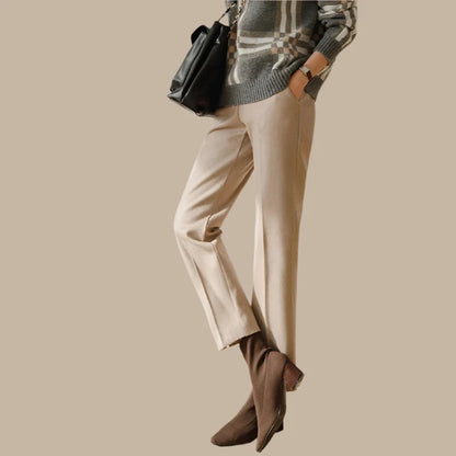 Stylish Thick Woolen Suit Pants