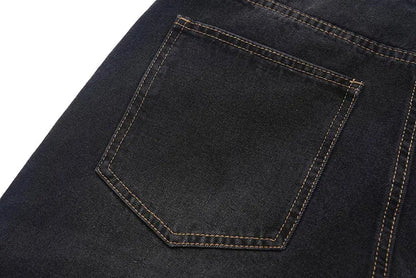 Knee Ripped Loose Jeans