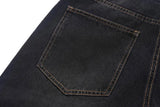 Knee Ripped Loose Jeans