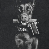 Doberman Gangster Dog Graphic T-shirt
