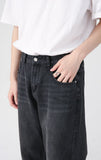 Black Wide-leg Vintage Jeans