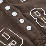 Y2K Rockstar Revival Henley T-Shirt