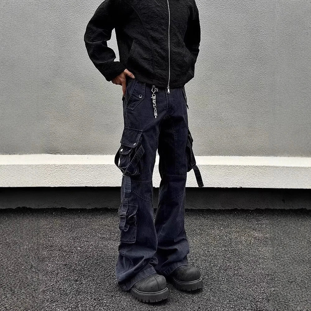 American Style Retro Trend Slim Baggy Jeans