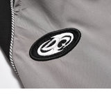 Y2K Striped Polyester Joggers