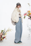 Sweet Ruffles Collar Casual Loose Jacket