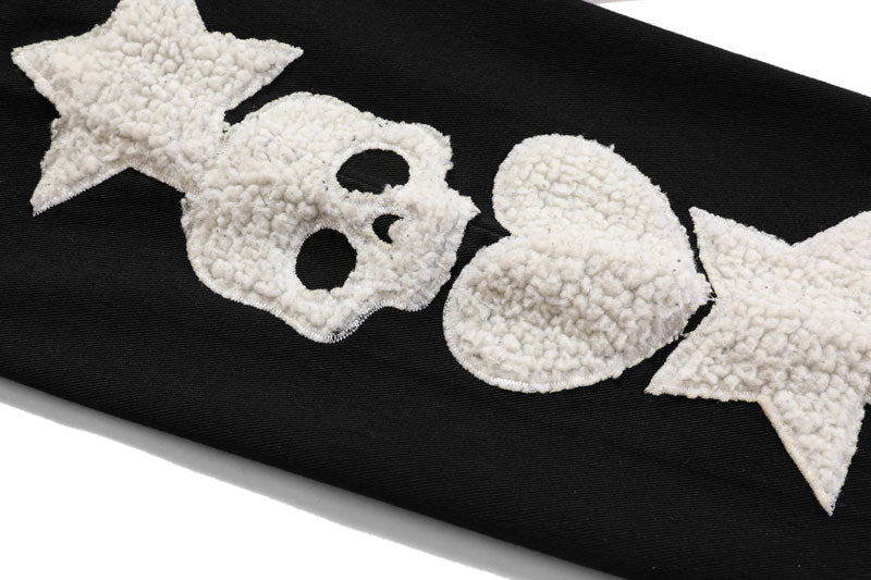 Skull Denim Jeans