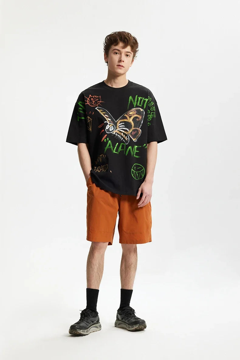 Vibrant Expressions Graphic T-Shirt