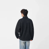 Cozy Textured Quarter Zip Sweatshirt