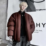 Men Thickened Cotton Padded Winter Jacket