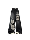 Y2K Gothic Ripped Women's Jeans