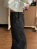 Distressed Detail High Waist Loose Denim Jeans
