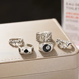 5 Pieces Billiards Casino Rings