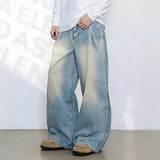 Vintage Distressed Hip Hop Washed High Jeans