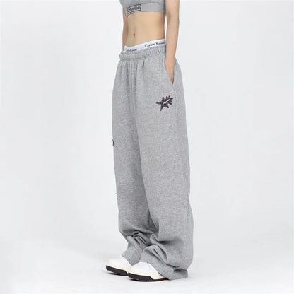 Women Starry Jogging Hip Sweatpants