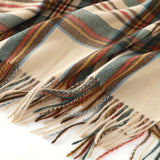 Plaid Foulard Winter Scarves