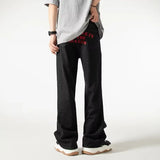 Luxury Dragon Embroidery Summer Straight Jeans