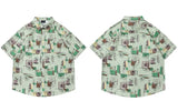 Breathable Vibrant Graffiti Warm Beach Cool Shirt