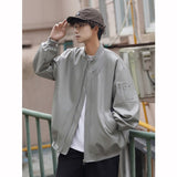 Oversized Solid Leather Motorcycle Jacket