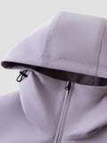 Womens Fashionable Plus Size Outdoor Windproof Jacket