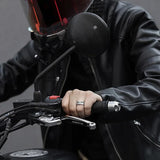 Vintage Cyberpunk Handmade Armor Ring