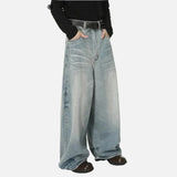 Street Style Inspired Curved Denim Jeans