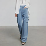 Stylish Wide Leg Summer Denim Jeans