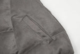 Loose Star Embroidery Puffer Jacket