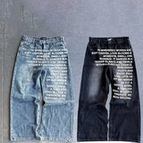 Whispered Denim Streetwear Jeans