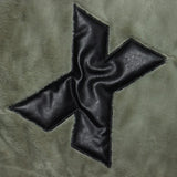 Cozy Letter Patch Fleece Jacket
