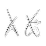 Cute Gold Plated Sterling Studs Silver Earring