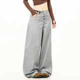 Streetwear Hip Hop Solid Color Belted Pants