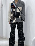 Stylish High Street Patched Blazer