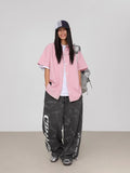 Gray Snowflake Hip Hop Dance Pants