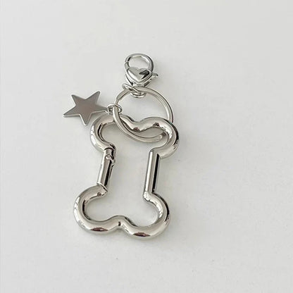 Bone Star Jeans Chain Keychains