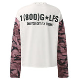 Unique Camouflage Patchwork Long Sleeve T-Shirt
